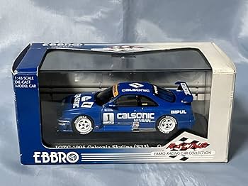 Amazon | エブロ製 カルソニック スカイラインGT-R (R33) 1995年JGTC 1